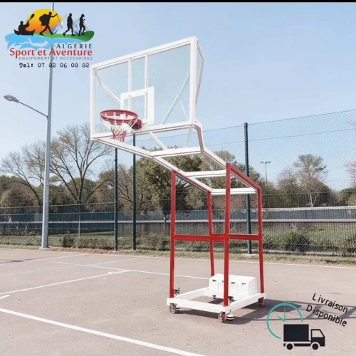 Paire de Panier de Basket - Professionnel - Mobile 3m05 - Édition Stadium