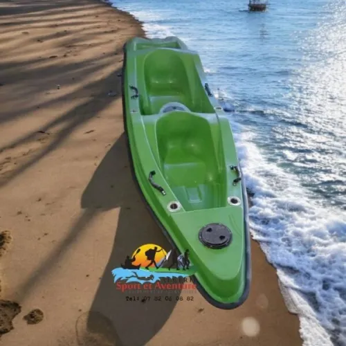 Kayak rigide 2 places ROCK 370 pèche