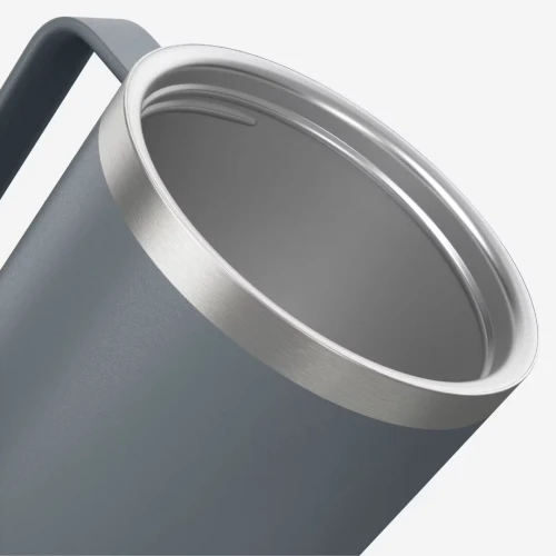 Mug 900 isotherme 0,35L en inox, pour le camping, la randonnée/trekking - gris