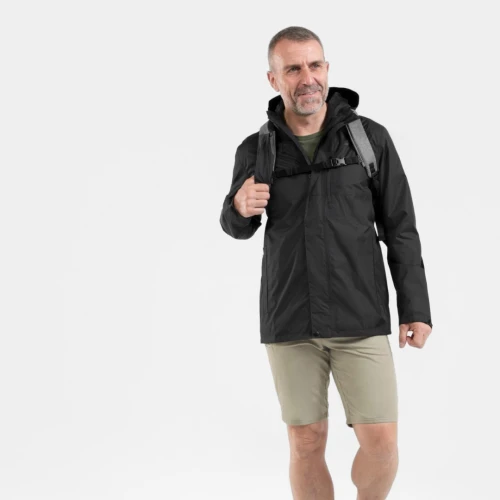 Veste imperméable de randonnée - NH500 Imper - Homme