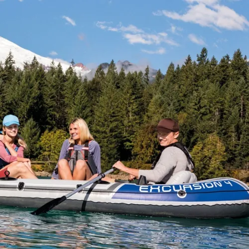 Canoé/Bateau gonflable Excursion 4 - INTEX