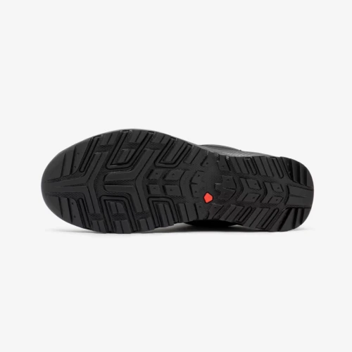 Chaussure de randonnée basse imperméable femme, NH100 WP gris