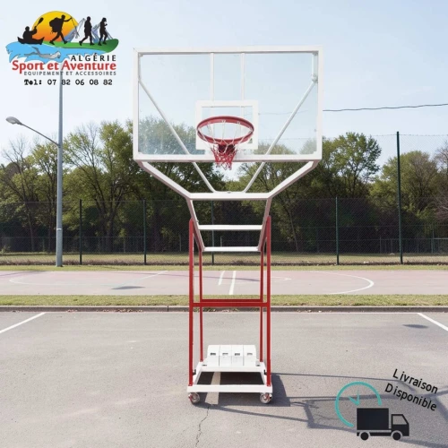Paire de Panier de Basket - Professionnel - Mobile 3m05 - Édition Stadium