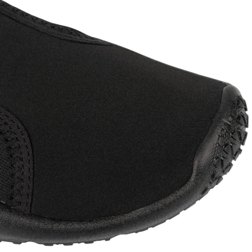 CHAUSSURES AQUATIQUES ÉLASTIQUES ADULTE - AQUASHOES 120 NOIR