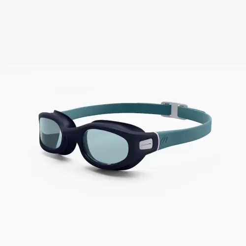 Lunettes de natation Taille L - Soft vert teintées turquoise