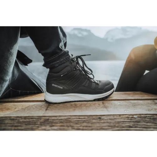 Chaussures chaudes et imperméables de randonnée - SH500 MID - Homme
