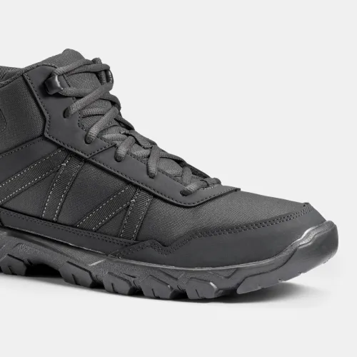 Chaussures de randonnée mid homme, NH100 noir