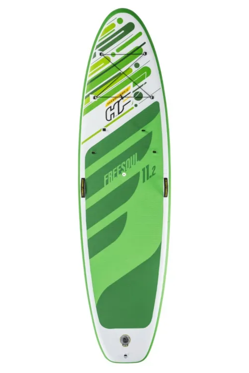 Paddle gonflable HF free soul pompe+rames+chaise 340*89cm 160kg Bestway