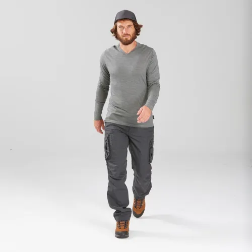PANTALON CARGO DE TREK VOYAGE-  GRIS