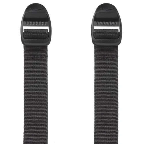Lot de 2 sangles de serrage 25mm x 1m pour sac à dos de trekking