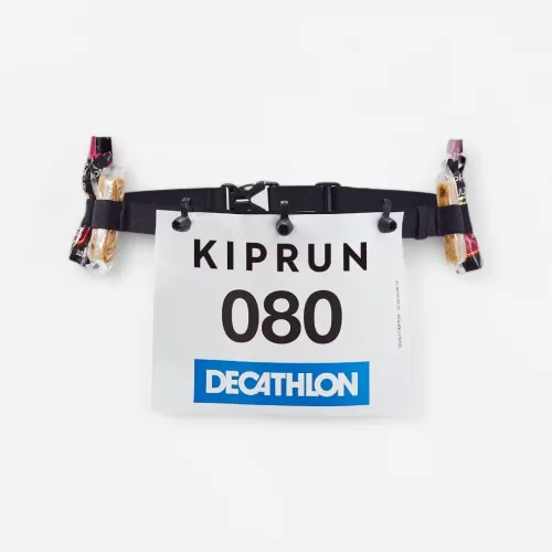 CEINTURE PORTE DOSSARD POUR COMPETITION DE RUNNING COURTE DISTANCE AU MARATHON