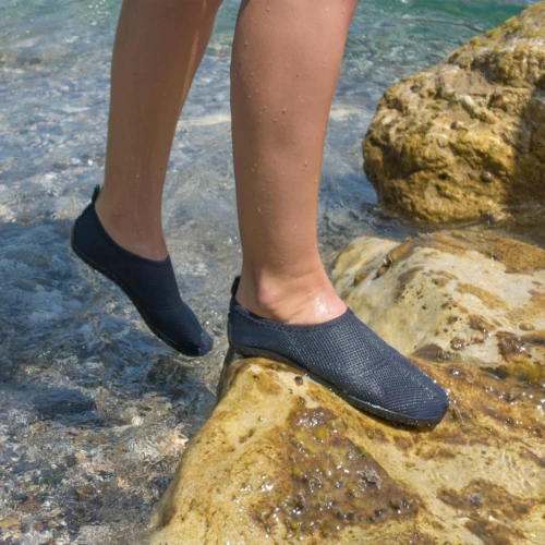 CHAUSSURES AQUATIQUES ADULTE - AQUASHOES 100 GRIS