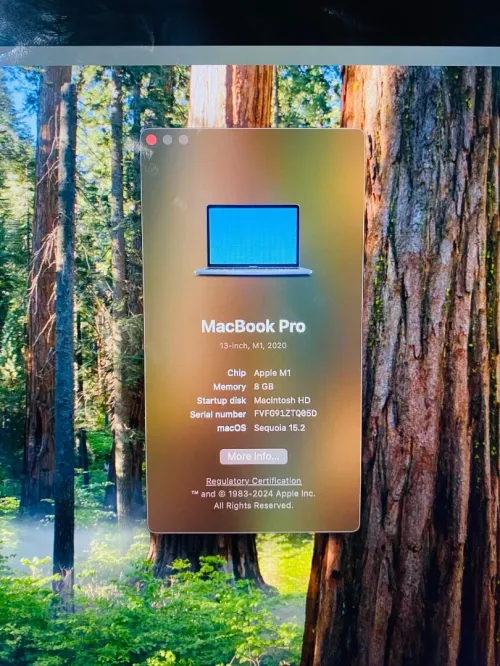 Macbook pro 2020 touch bar