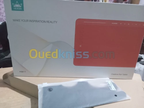Tablet Graphique HUION HS611+Gant