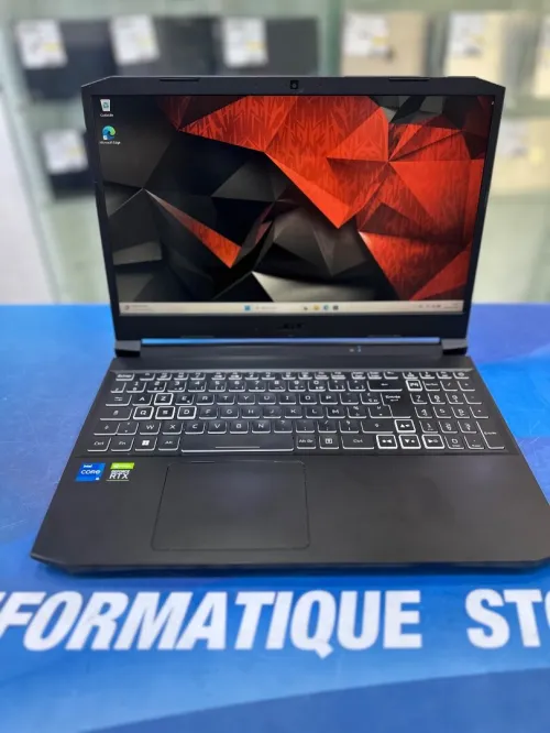ACER NITRO 15  CORE : INTEL i5 - 11400H DISC : 512 GB  (SSD)  RAM : 16 GB   RTX 3060 6GB 
