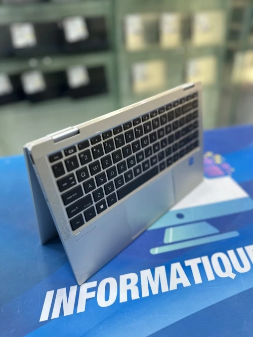 HP ELITEBOOK 1040 G8 X360 CORE : Intel i5 - 1145G7  DISC : 512 GB  (SSD)  RAM : 16 GB 
