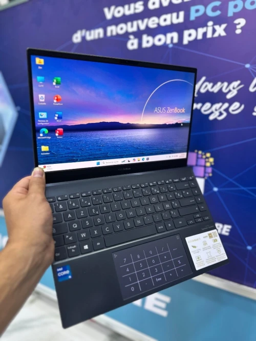 ASUS ZENBOOK 13 OLED UX325 CORE : Intel i5 - 1135G7  DISC : 512 GB  (SSD)  RAM : 16 GB  