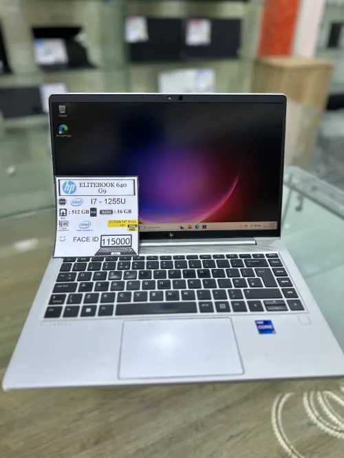 HP ELITEBOOK 840 G9  CPU: CORE i7 / 1255U DISC : 512 GB /RAM : 16 GB  