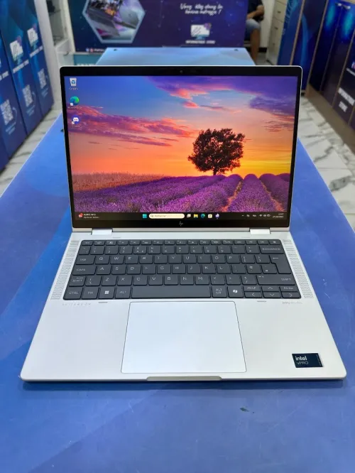 HP ELITEBOOK 1040 G11 X360 CORE : ULTRA 7 165H DISC :  512 GB  (SSD)  RAM : 32 GB  