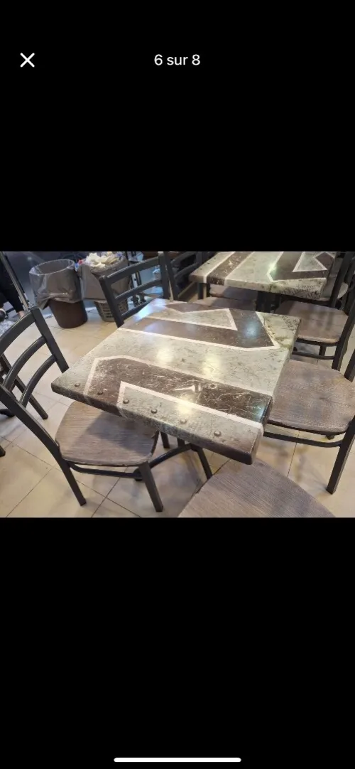 Table de restaurant / طاولات مطاعم