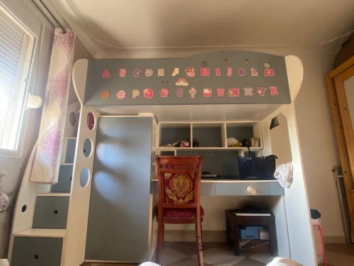 vente Chambre complète avec lit superposé pour enfant