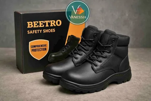 Chaussure De Sécurité Fabriqué Du Cuir Solide Et De Haute Qualité Pointure Beetro Tc0207