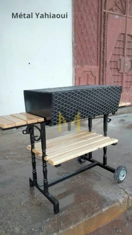 Barbecue en métal