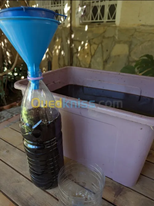 سماد طبيعي(شاي الدود) biofertilisant