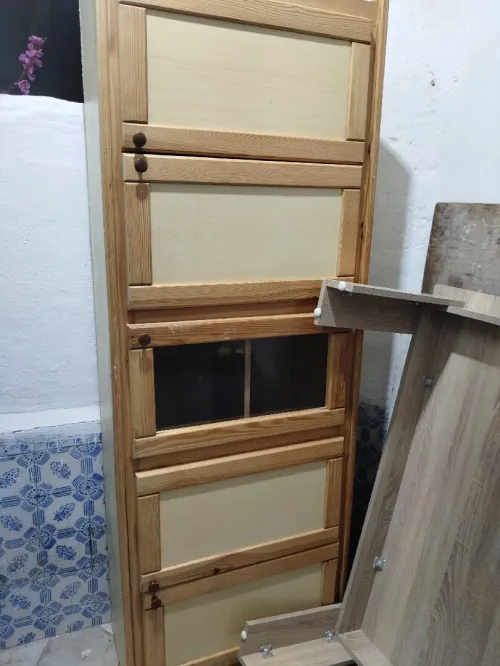 Éléments 5porte + table bois