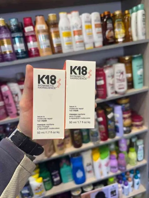 شعرك تالف من الصبغة/ليساج K18 ماسك إصلاح فوري 50ml (أصلي)  بدون شطف