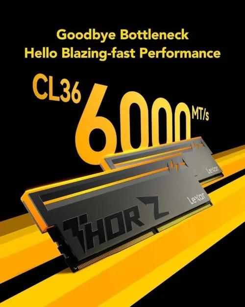 Ram ddr5 kit lexar thor rgb 16x2 cl36 6000mhz
