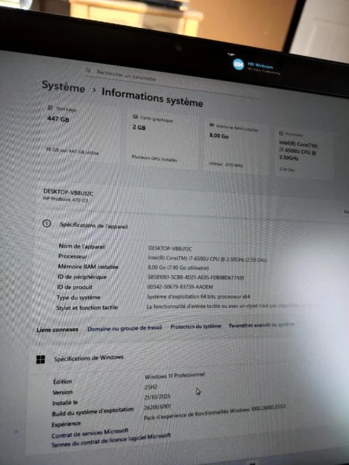 Pc HP i7