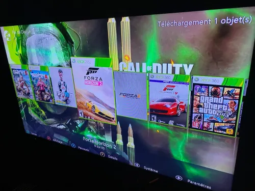 Xbox 360 SLIM GLITCHÉ +30Jeux