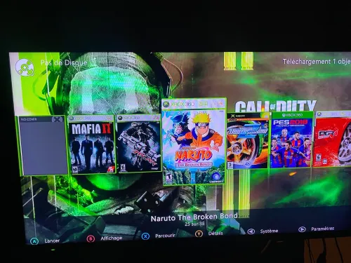 Xbox 360 SLIM GLITCHÉ +30Jeux