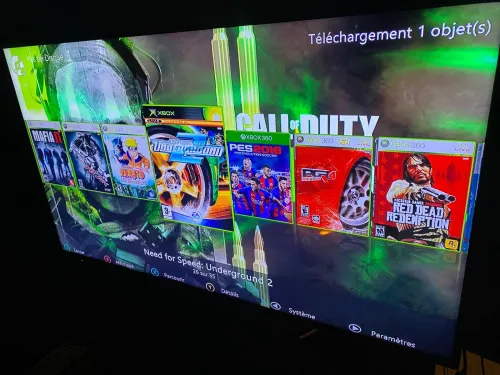 Xbox 360 SLIM GLITCHÉ +30Jeux