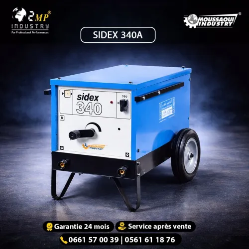 POSTE À SOUDER SIDEX 340 A - SIDAL by Moussaoui Industry - 2MP Industry SPA