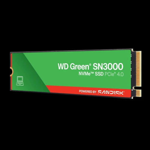 DISQUE DUR 1TB Western Digital WD Green SN3000 M.2 NVMe Gen 4.0 x 4 SSD WDS100T461E