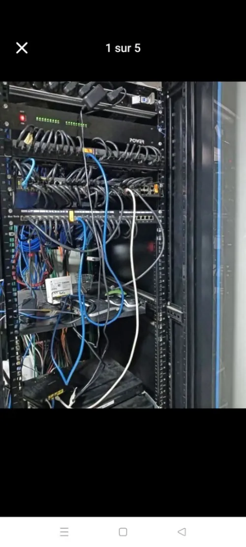 Réparation et installation réseaux rg 45 et internet 