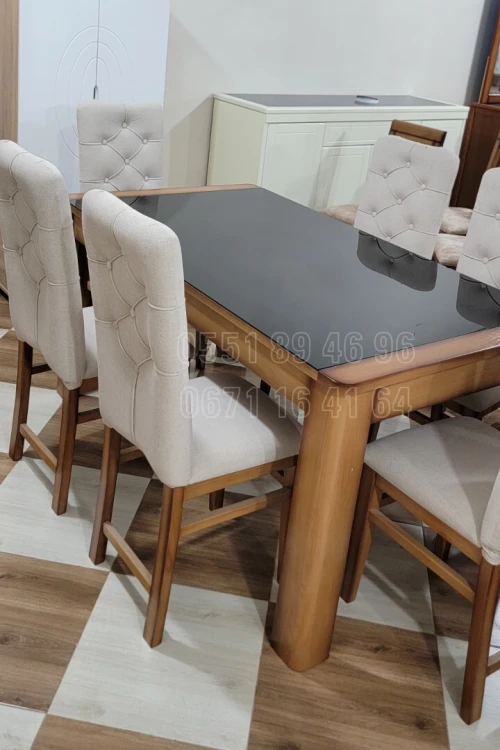 Table a manger bois hetre iphon 160x90 cm 