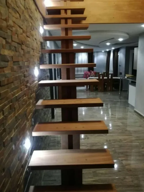 Escalier en bois