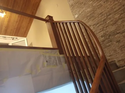 Escalier en bois