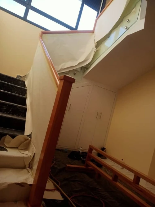 Escalier en bois