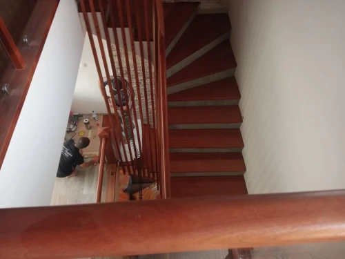 Escalier en bois