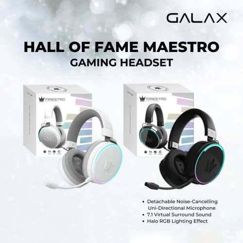 HEADSET GALAX HALL OF FAME MAESTRO 7.1