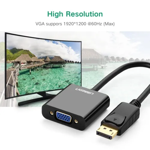 UGREEN DP Male to VGA Female Converter 1080p 60Hz