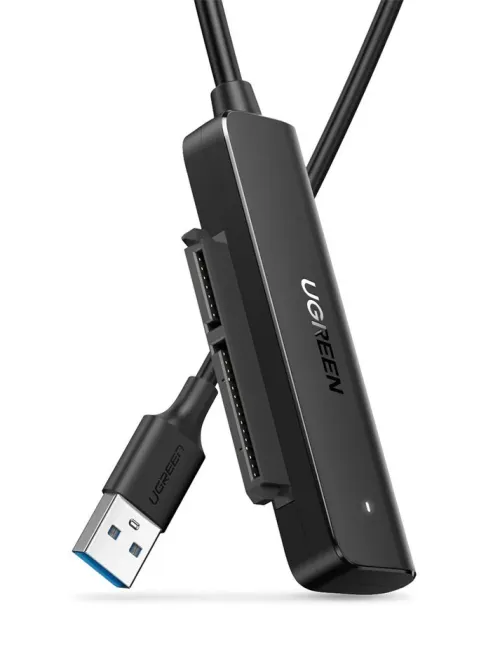 UGREEN Cable USB 3.0 to 2.5" SATA III HDD/SSD |5Gbps Speed Transfer, Support UASP, 1.5FT