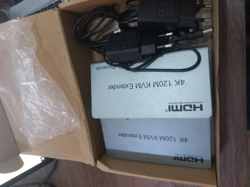 EXTENDER HDMI+USB 4k 120m