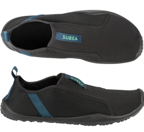 Chaussures Aquatiques pour adulte - Aquashoes Décathlon 120 -  حذاء مائي للشواطئ الرملية و الصخرية