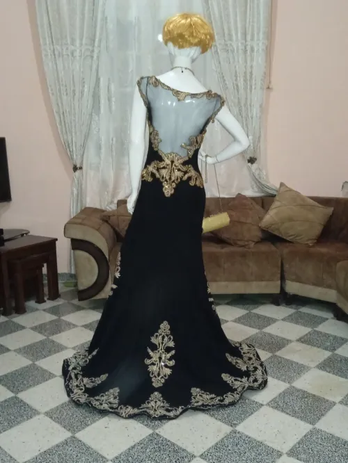 Robe de soirée+robe blanche+kaftan+karakou+chaussures