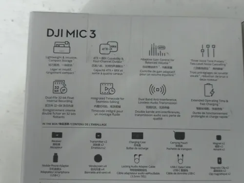 Microphone sans-fil DJI MIC 3